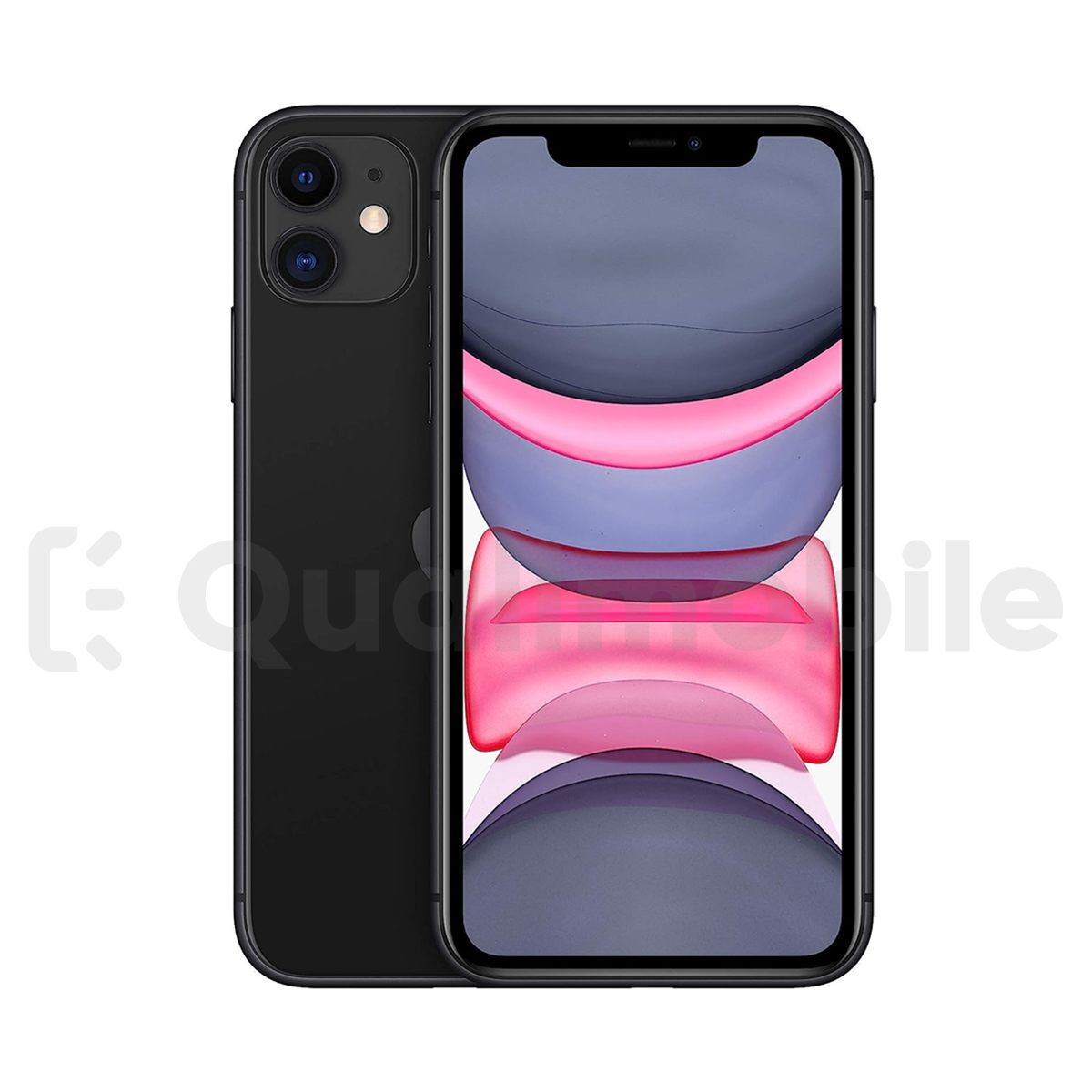 Téléphone iPhone 11 64 Go Noir Grade B Face ID HS TVM