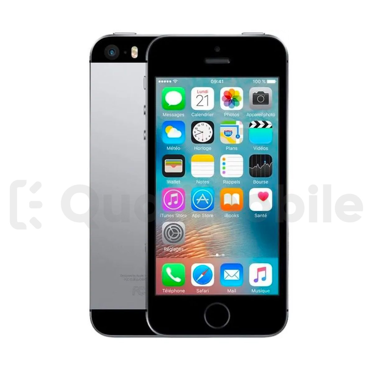 Téléphone iPhone SE 64 Go Gris Sidéral Grade A HT