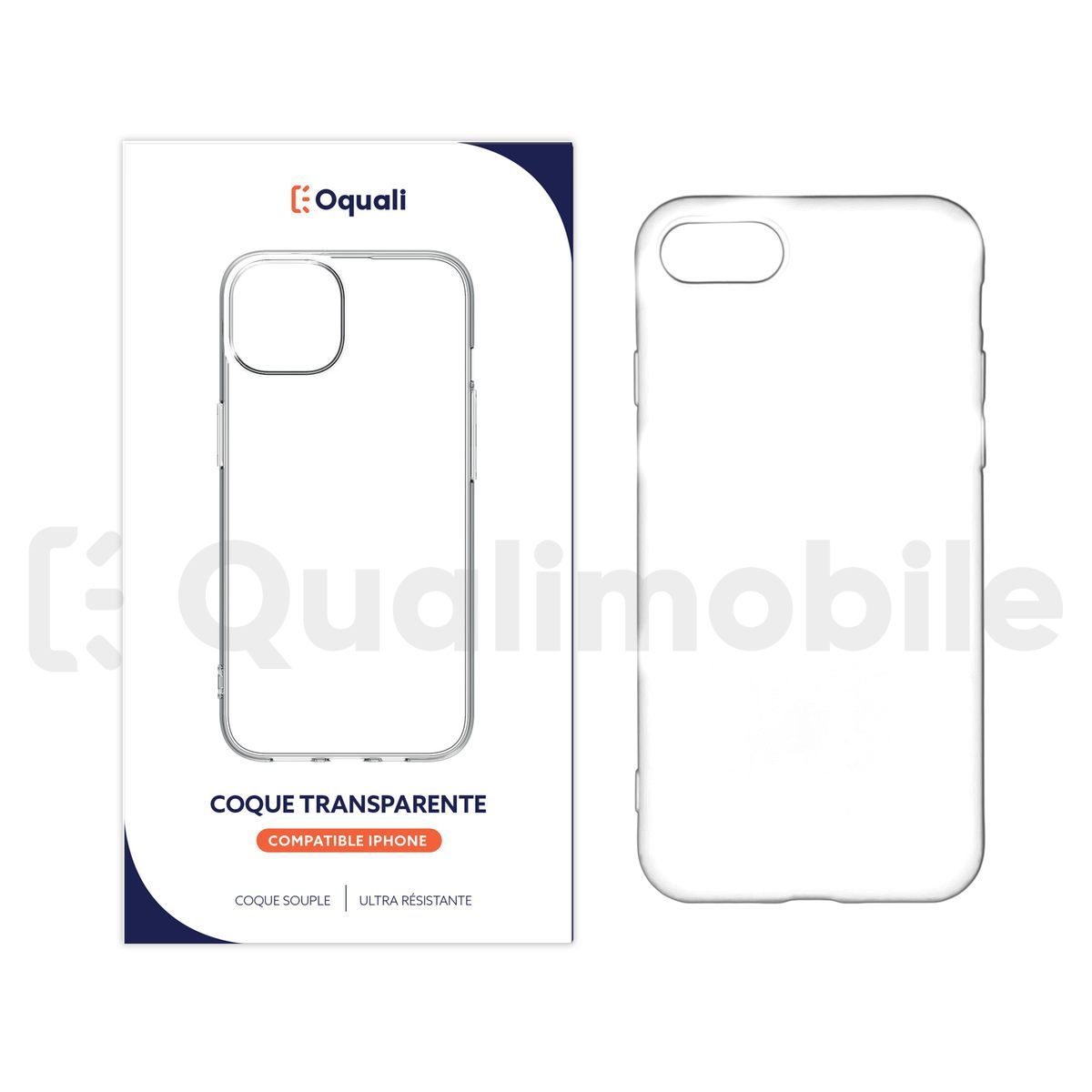 Coque iPhone 8 Plus Transparent TPU