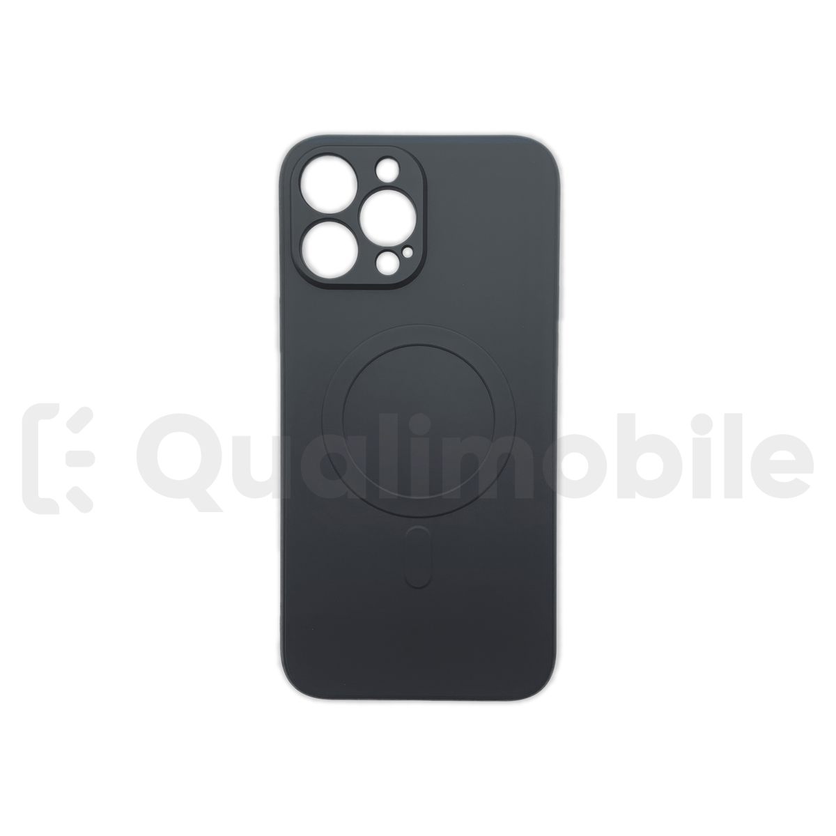 Coque iPhone 13 Pro Max Noir TPU Compatible Magsafe Bulk