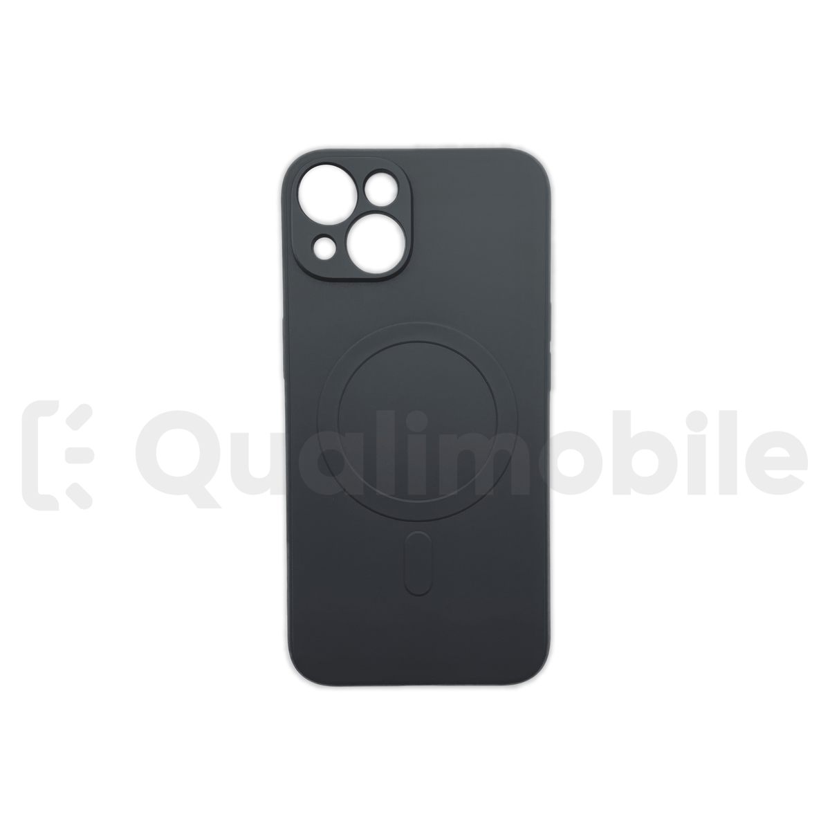 Coque iPhone 14 Noir TPU Compatible Magsafe Bulk