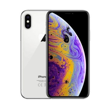 T&eacute;l&eacute;phone iPhone XS Max 64 Go Argent Grade B TVM