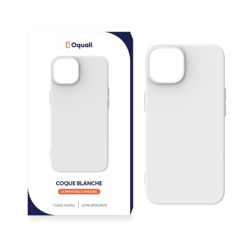 Coque iPhone 13 Blanc TPU