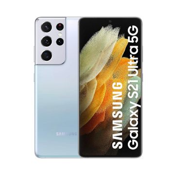 Téléphone Galaxy S21 Ultra 5G 128 Go Argent Grade B TVM