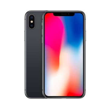 Téléphone iPhone X 256 Go Noir Grade B Face ID HS TVM