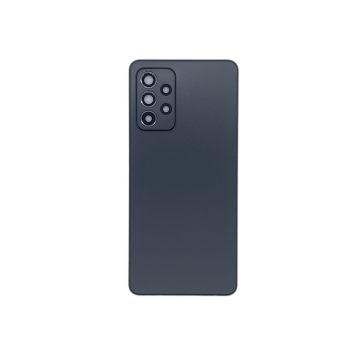 Backcover Samsung A52 4G/5G 2021 Noir Compatible Sans Logo