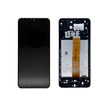 Ecran Samsung A02 2021 Noir Compatible LCD Avec Chassis