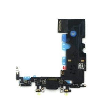 Connecteur de charge iPhone 8 Noir Qualiplus